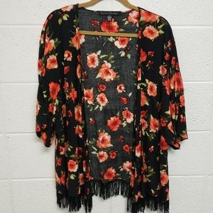Floral kimono